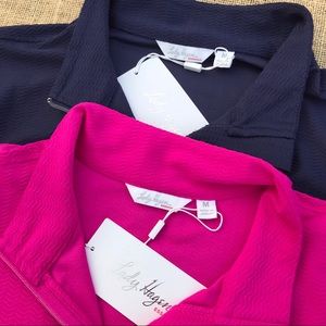 2 Lady Hagen essentials quart zipper long sleeve